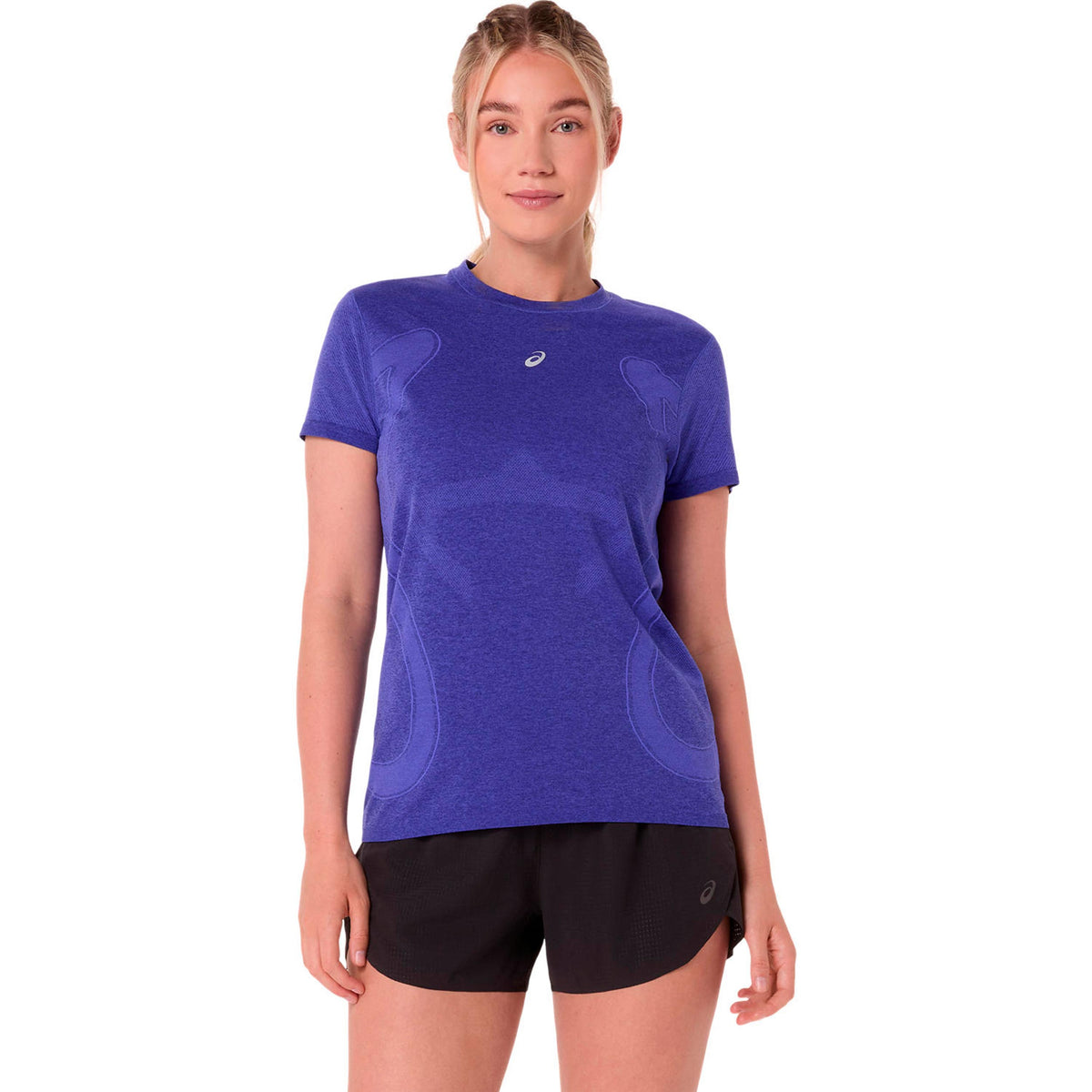 ASICS Road Seamless  Maillot de course Femmes - bleu, lilas