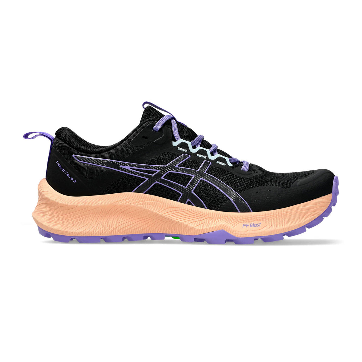 ASICS Trabuco Terra 3 Chaussure trail Femmes - noir, violet
