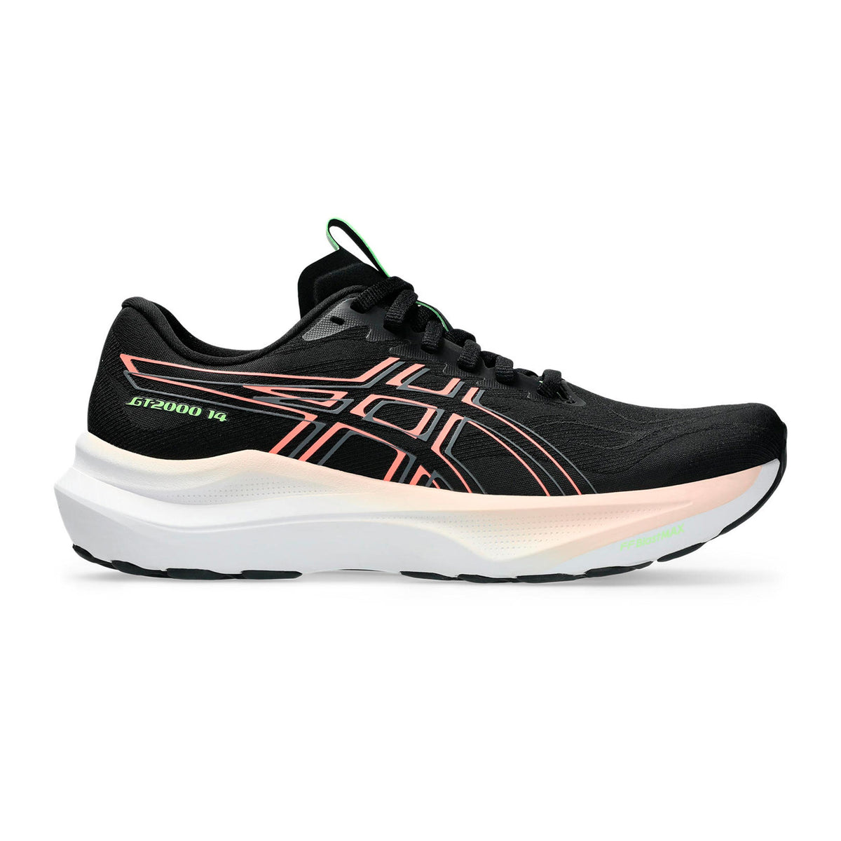 ASICS GT-2000 14 Chaussure de running avec stabilisateurs Femmes - noir, orange