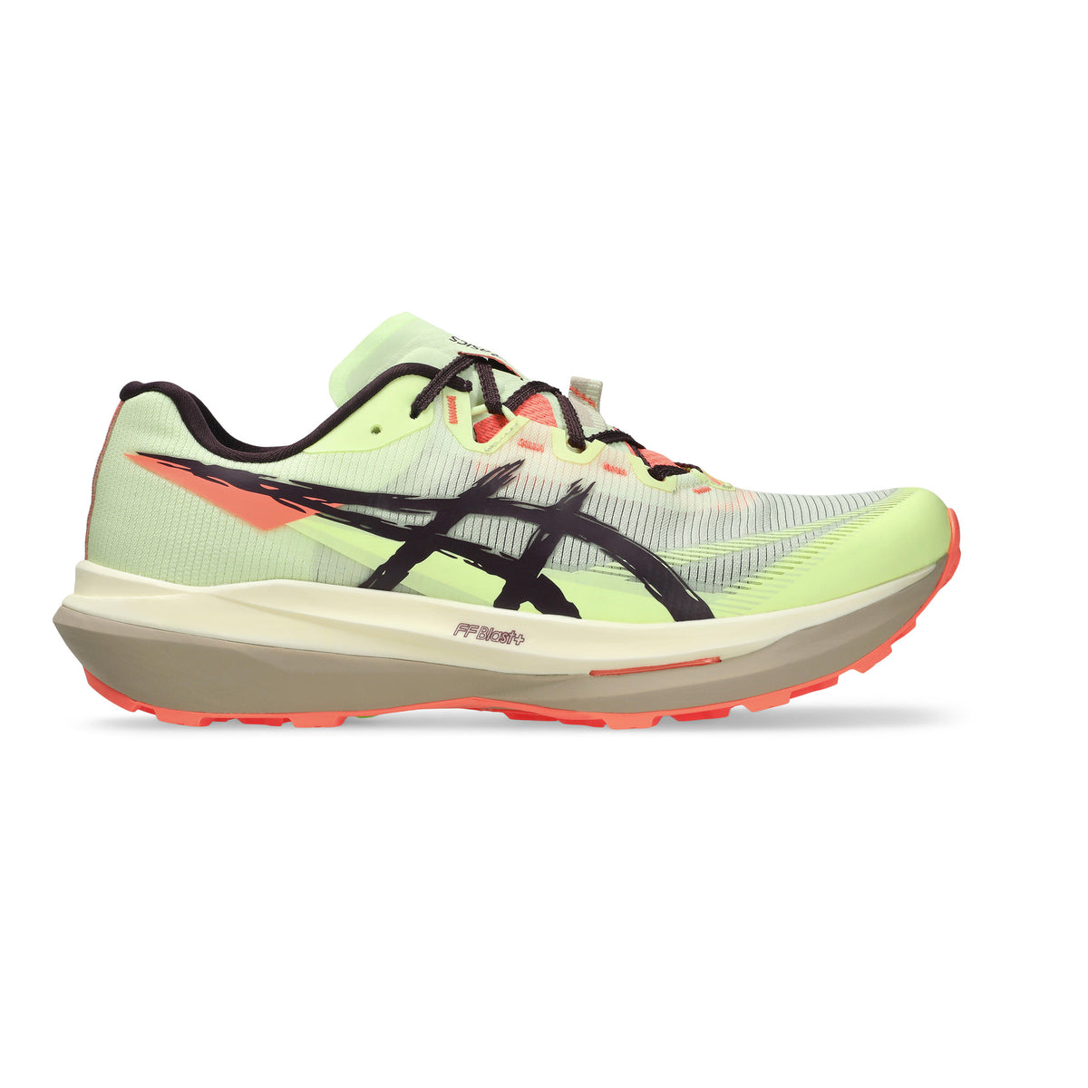 ASICS FUJISPEED 4 Chaussure trail Unisex - jaunes fluo, lilas