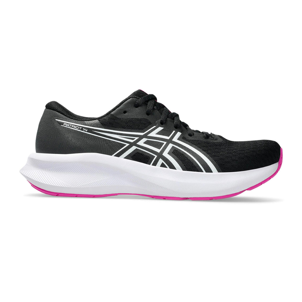 ASICS Patriot 14 Chaussure de running sans stabilisateurs Femmes - noir, rosé