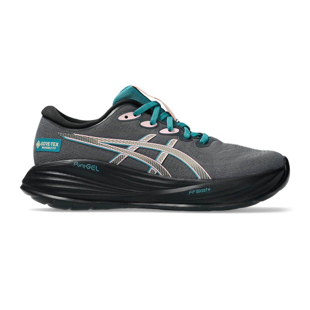 ASICS Gel-Cumulus 27 GTX Chaussure de running sans stabilisateurs Femmes - gris, vert