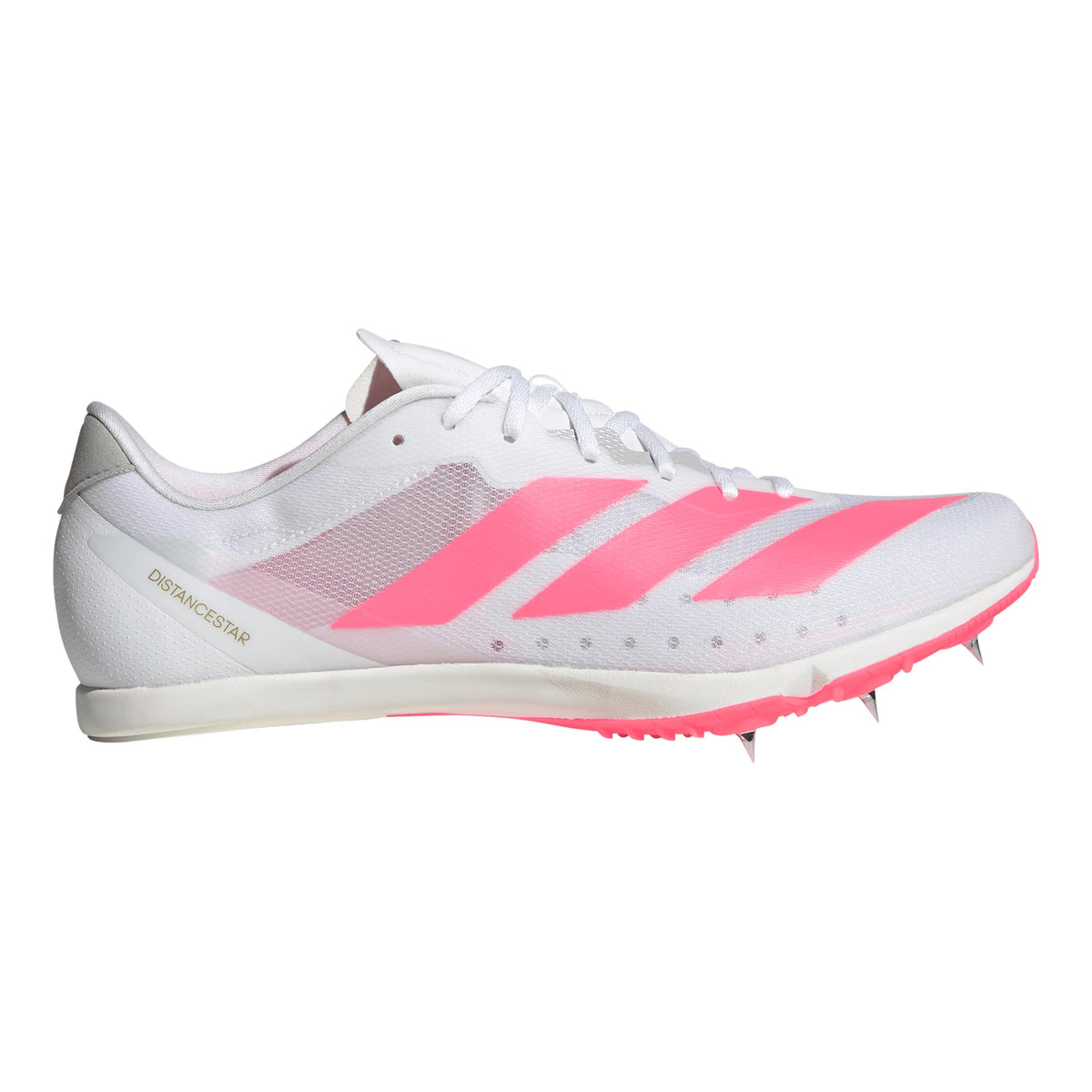 adidas Distancestar Spikes Unisex - blanc, rose