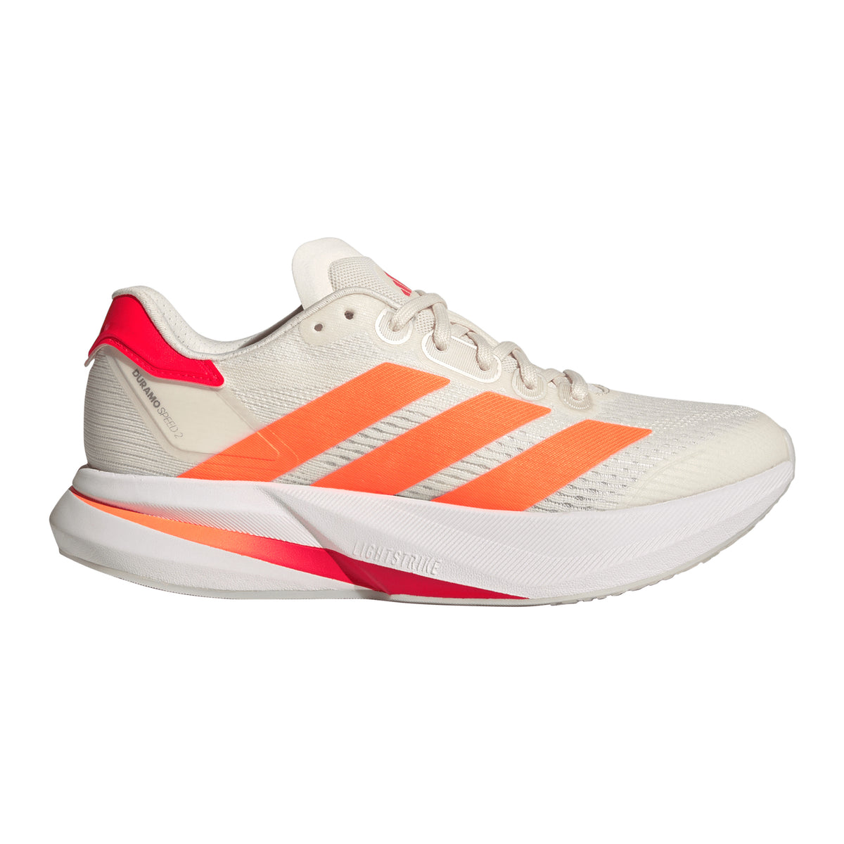 adidas Duramo Speed 2 Chaussure de running sans stabilisateurs Femmes - blanc, rouge