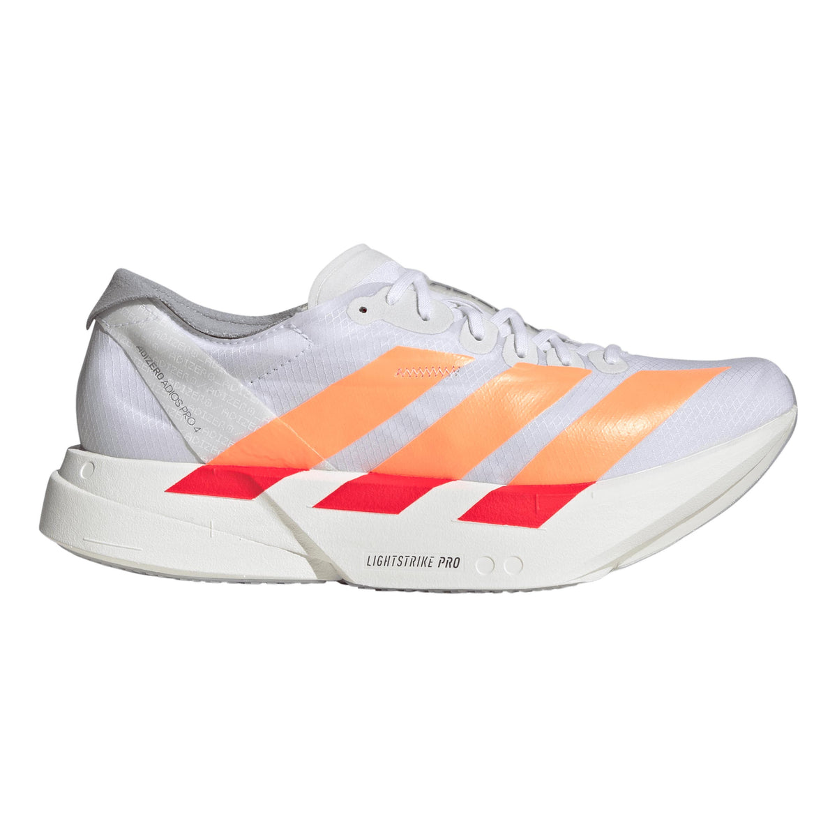 adidas adizero Adios Pro 4 Chaussure de compétition Femmes - blanc, orange