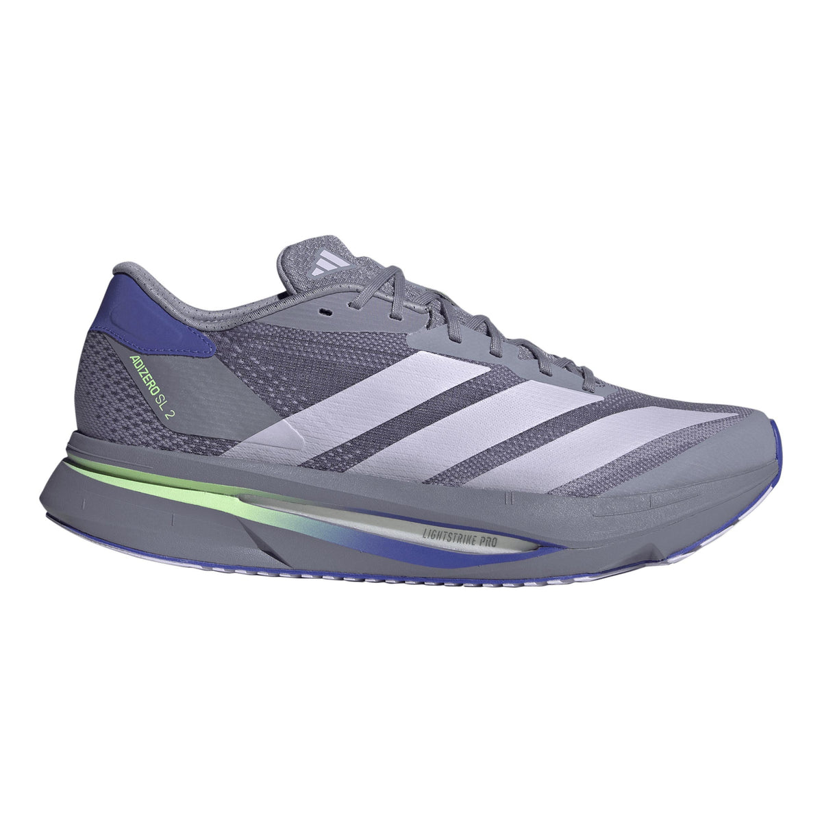 adidas adizero SL 2 Chaussure de running sans stabilisateurs Hommes - gris, lilas