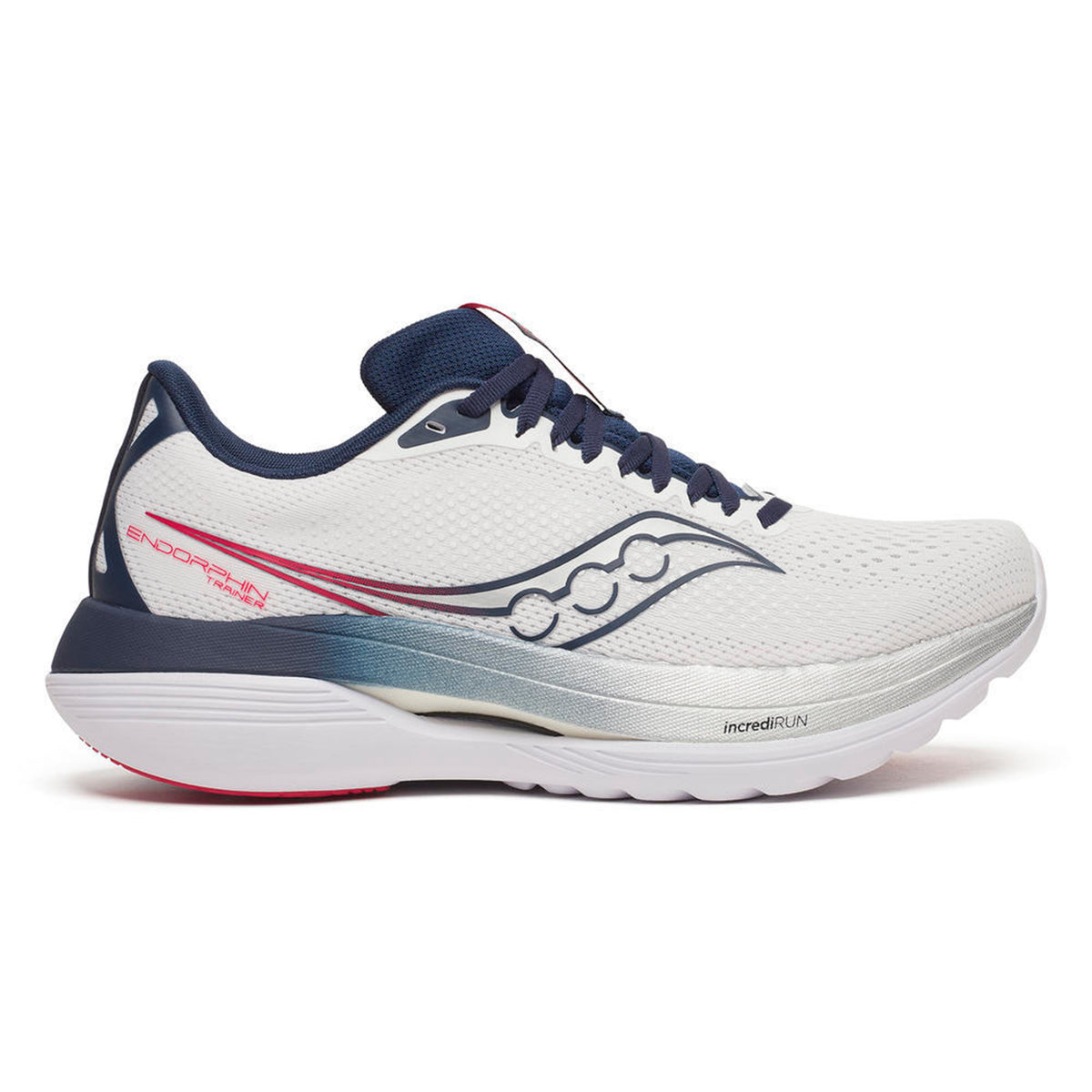 Saucony Endorphin Trainer Chaussure de compétition Hommes-blanc, bleu