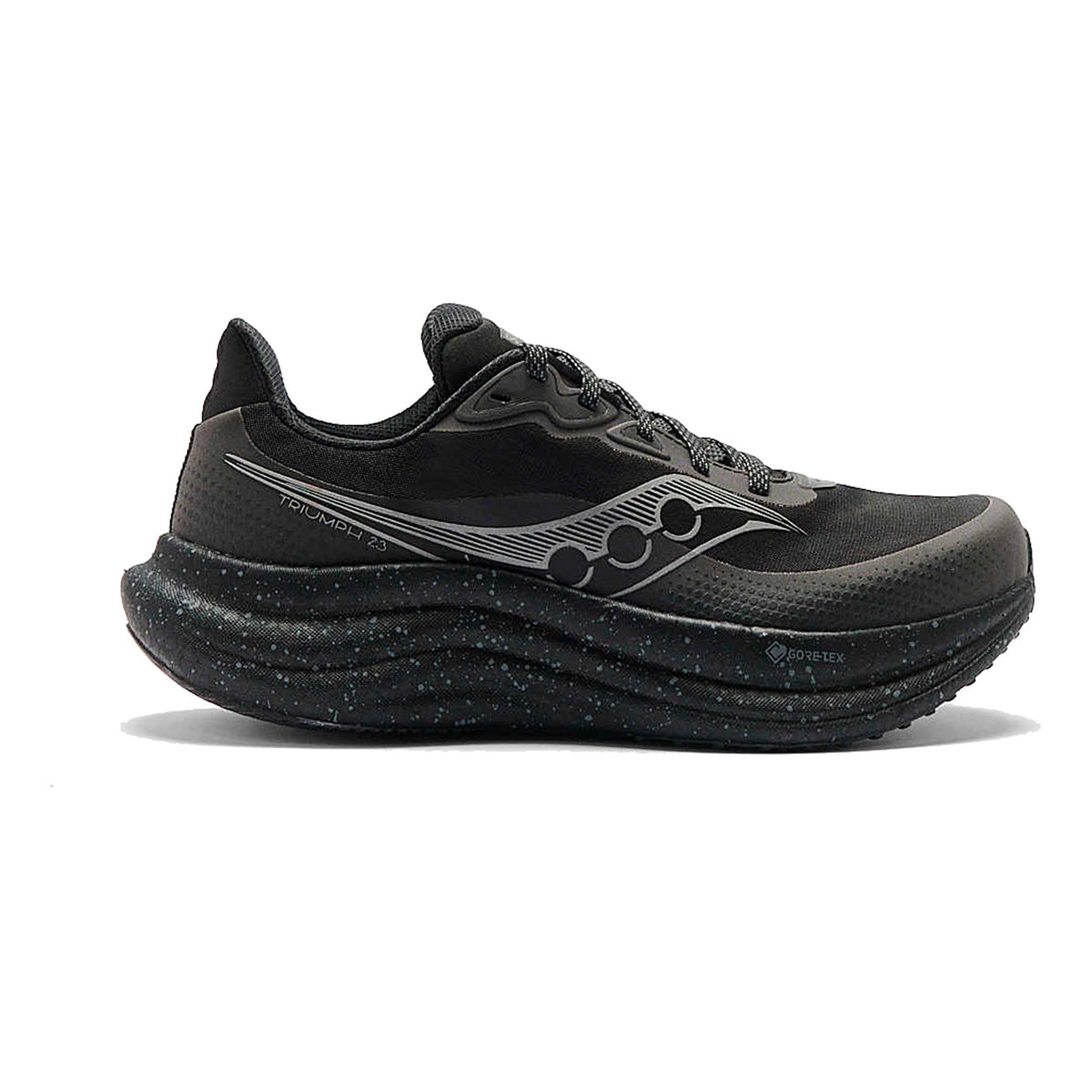 Saucony Triumph 23 GTX Chaussure de running sans stabilisateurs Femmes-noir, noir