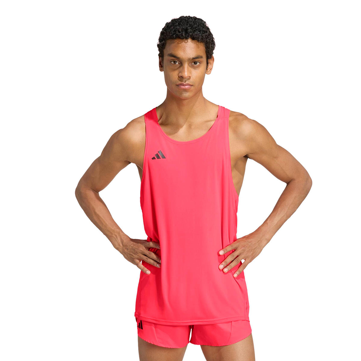 adidas Adizero Essential Maillot de course Hommes - corail