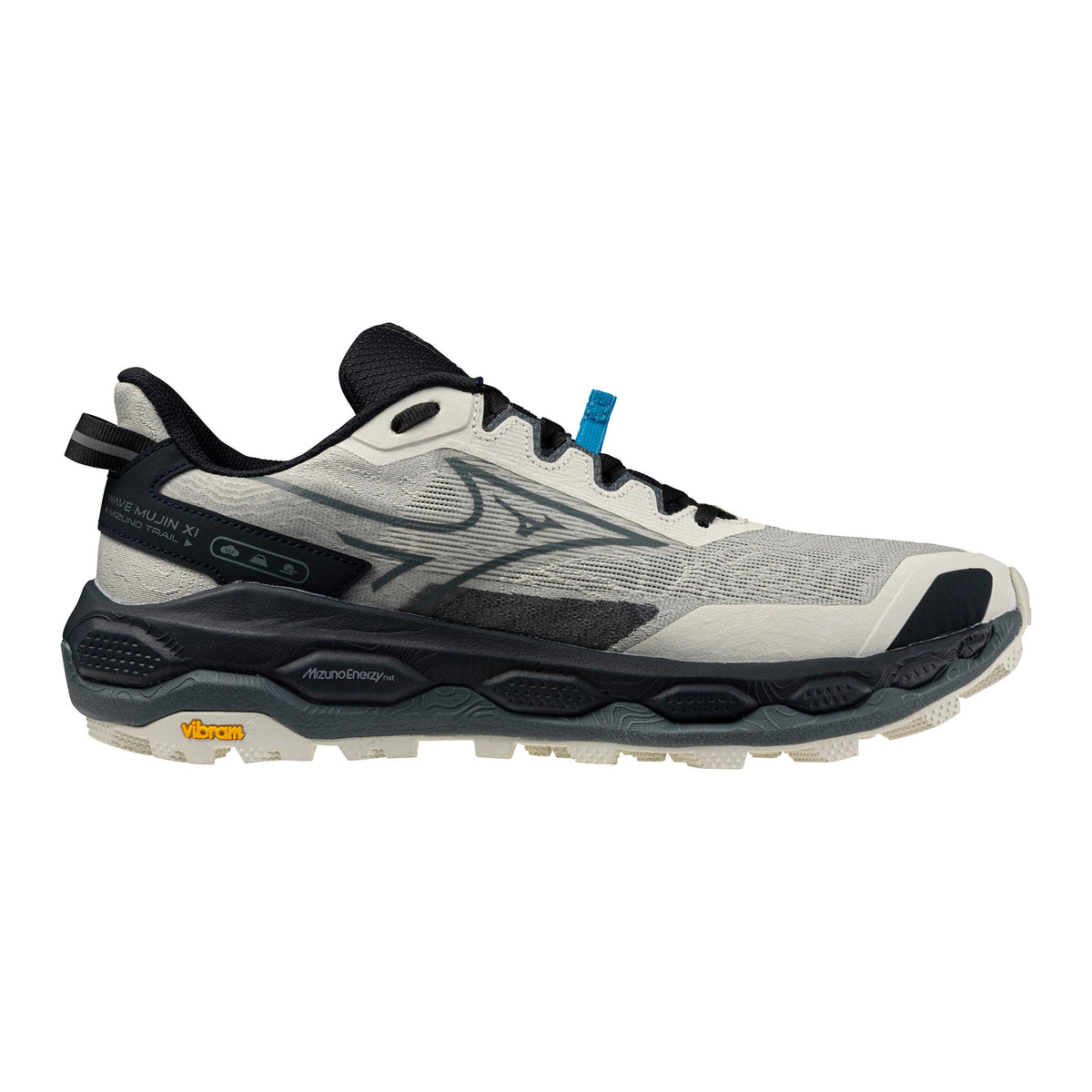Mizuno Wave Mujin 11  Chaussure trail Hommes - crème, bleu petrol