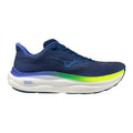 Wave Sky 9  Chaussure de running sans stabilisateurs Hommes - bleu foncé, jaunes fluo