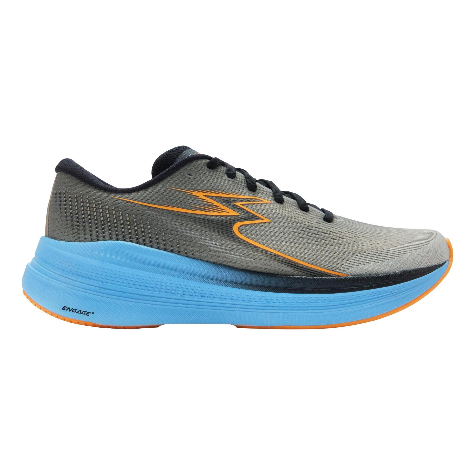 361° Centauri 3 Chaussure de running sans stabilisateurs Hommes-gris, jaunes fluo
