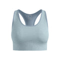 Seamless Medium Padded Sport  Soutien-gorge sport Femmes - bleu clair