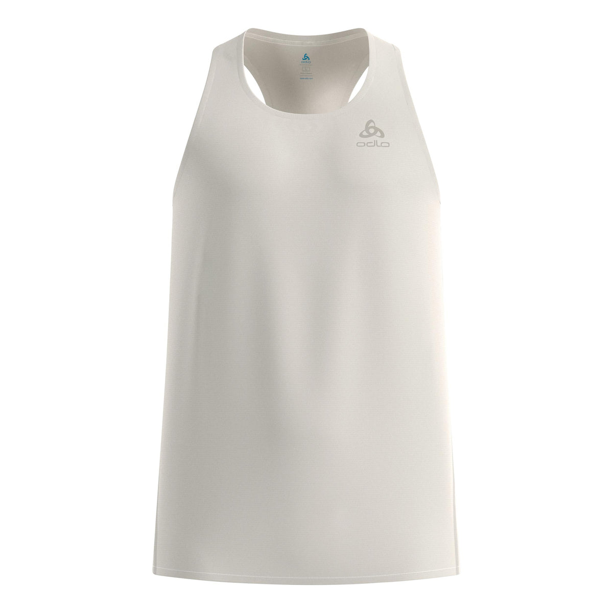 Odlo Zeroweight Chill-Tec Maillot de course Hommes-crème