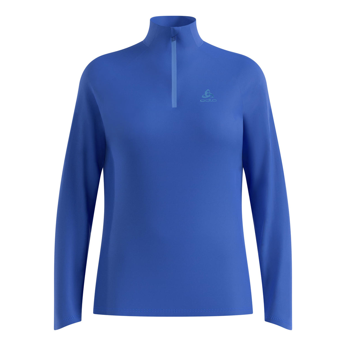 Odlo Essential 1/2 Zip Maillot de course Femmes-bleu