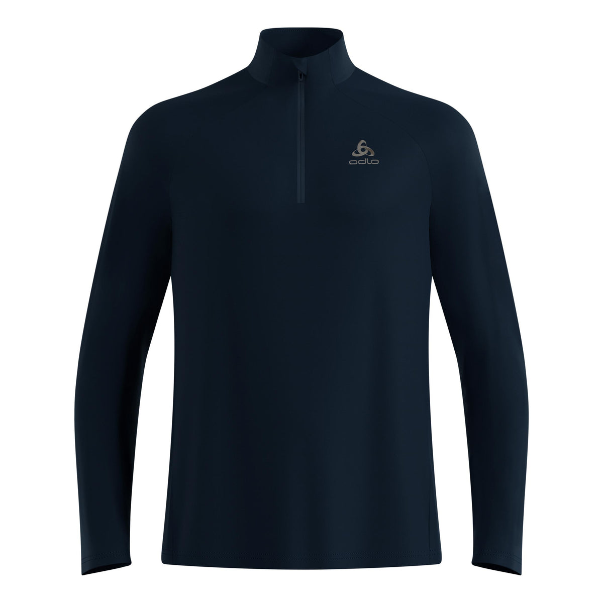 Odlo Essential 1/2 Zip Maillot de course Hommes-bleu foncé
