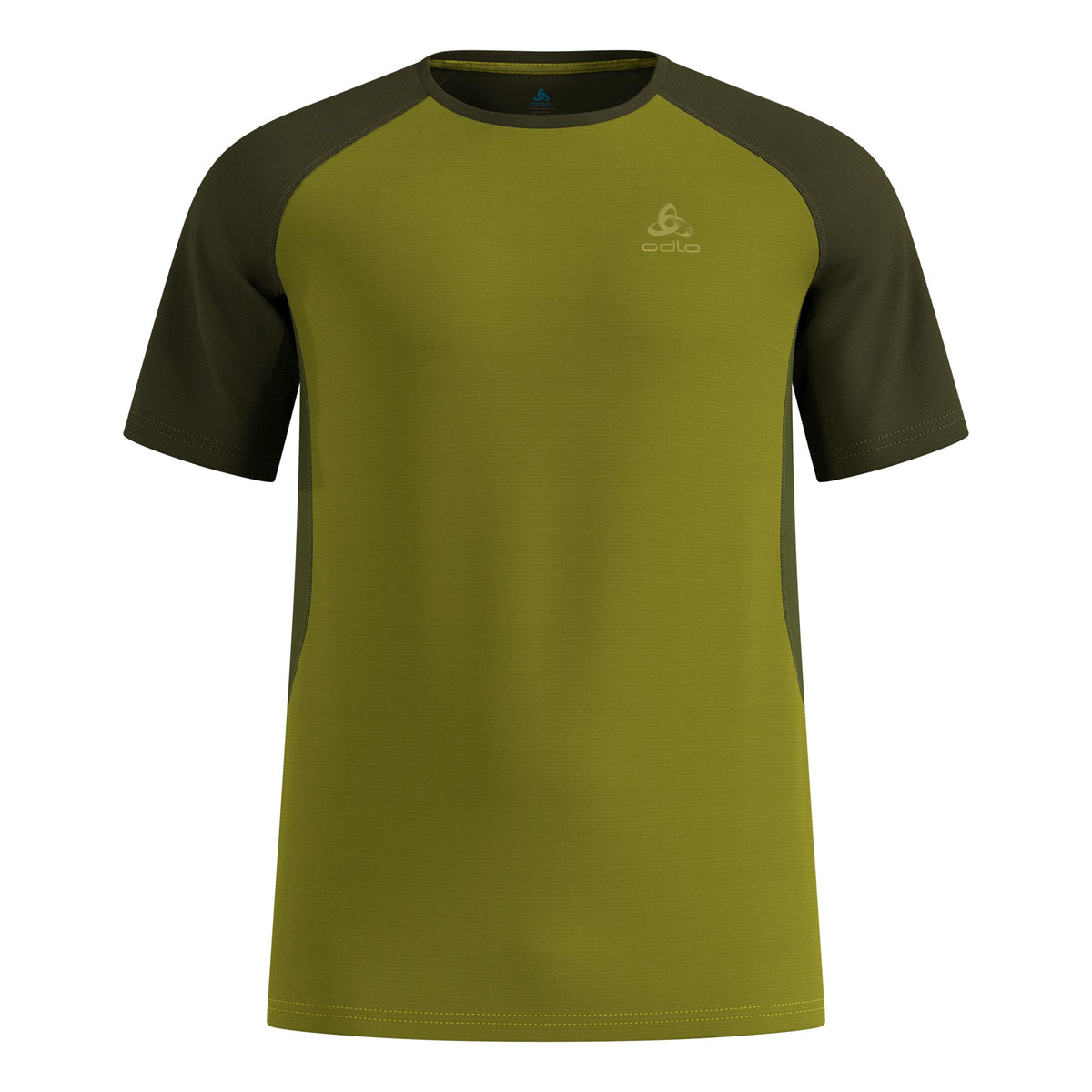 Odlo X-Alp Trail Maillot de course Hommes-vert, vert foncé