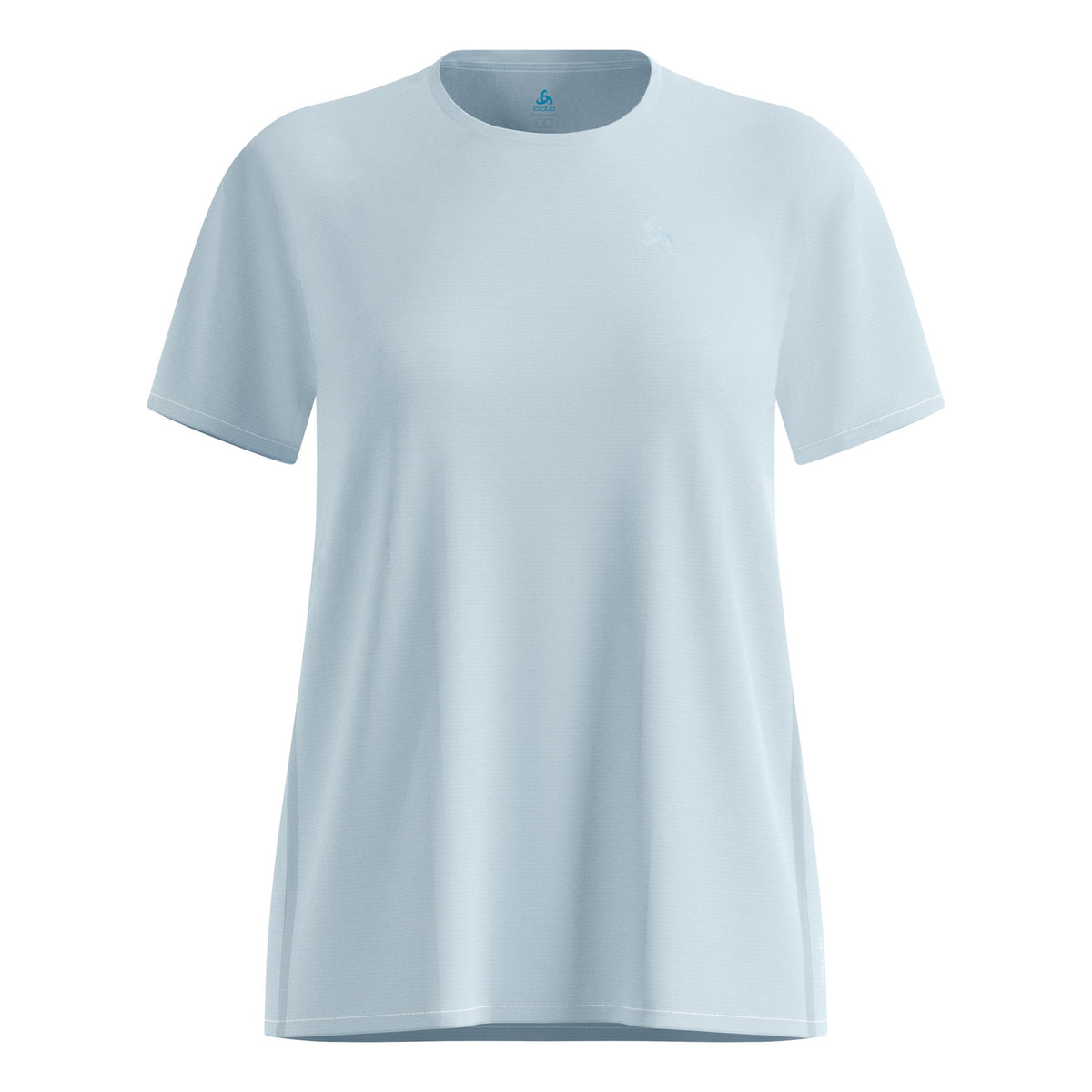 Odlo Zeroweight Chill-Tec Maillot de course Femmes-bleu clair