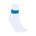 RU Compression Stabilizing Chaussettes de compression Hommes - blanc, bleu petrol