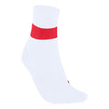 RU Compression Stabilizing Chaussettes de compression Femmes - blanc, rouge