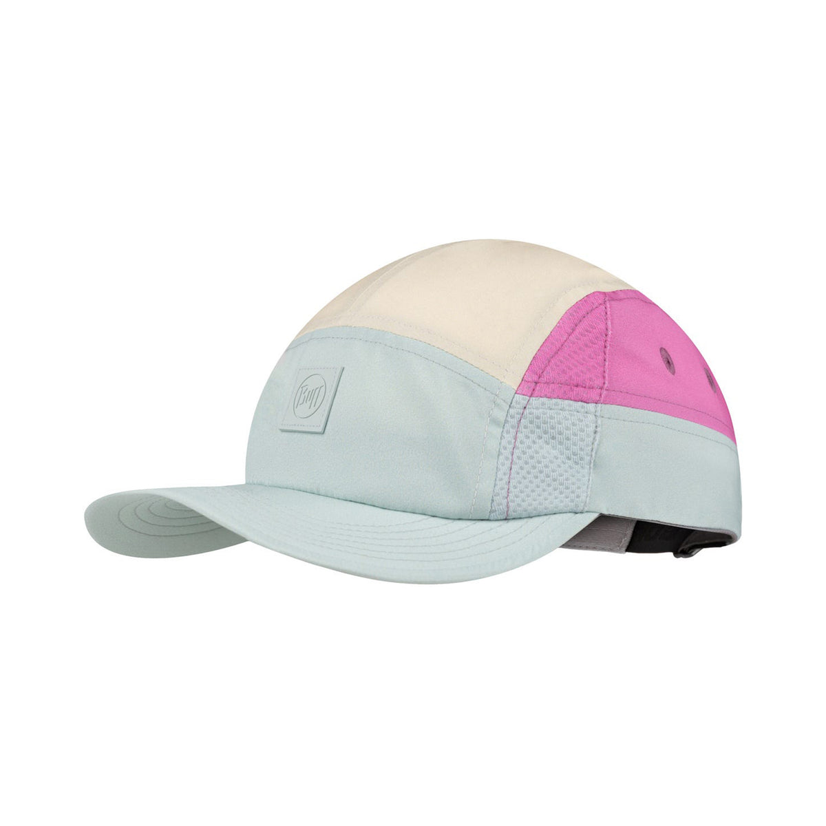 Buff 5 Panel Go Casquette Unisex-vert, multicouleur