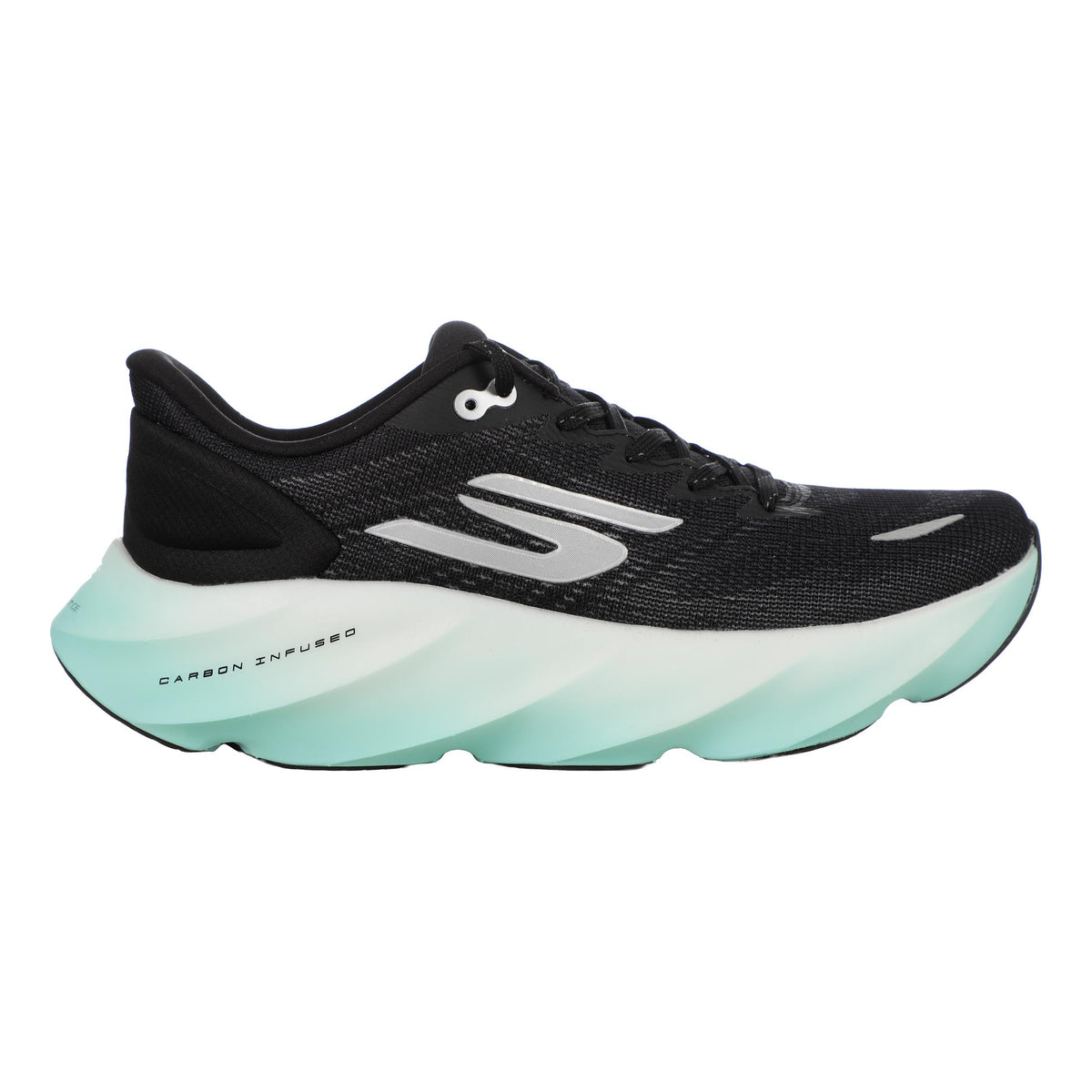 Skechers SKX Aero Burst Chaussure de running sans stabilisateurs Femmes - noir, menthe