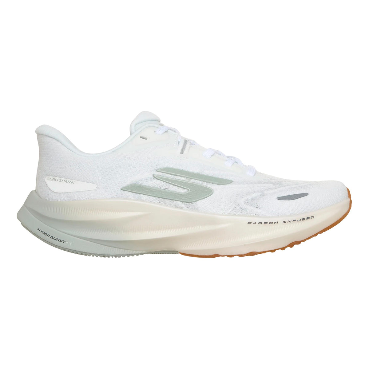 Skechers SKX Aero Spark Chaussure de running sans stabilisateurs Femmes - blanc, gris