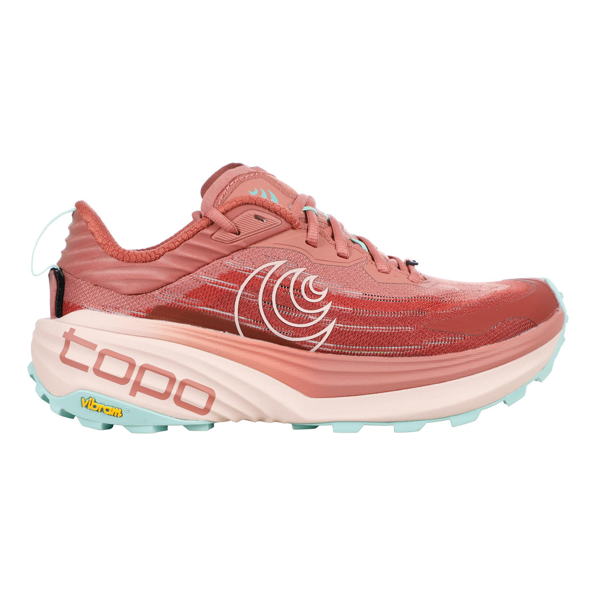 TOPO ATHLETIC Vista Chaussure trail Femmes - vieux rose, turquoise