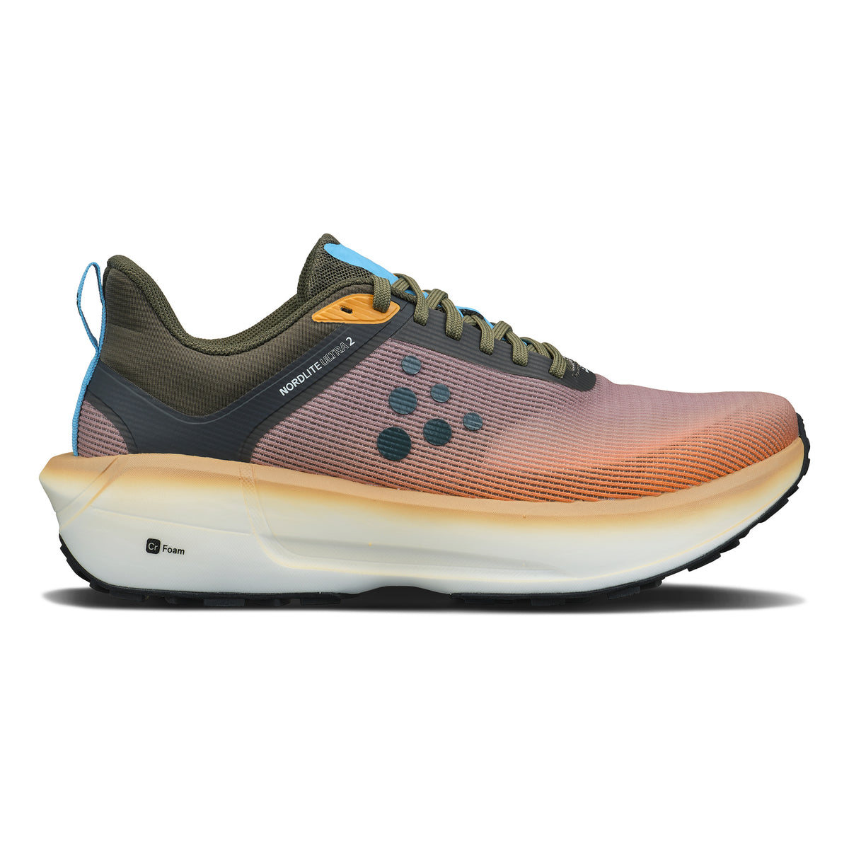 Craft Nordlite Ultra 2 Chaussure de running sans stabilisateurs Hommes - orange, vert olive