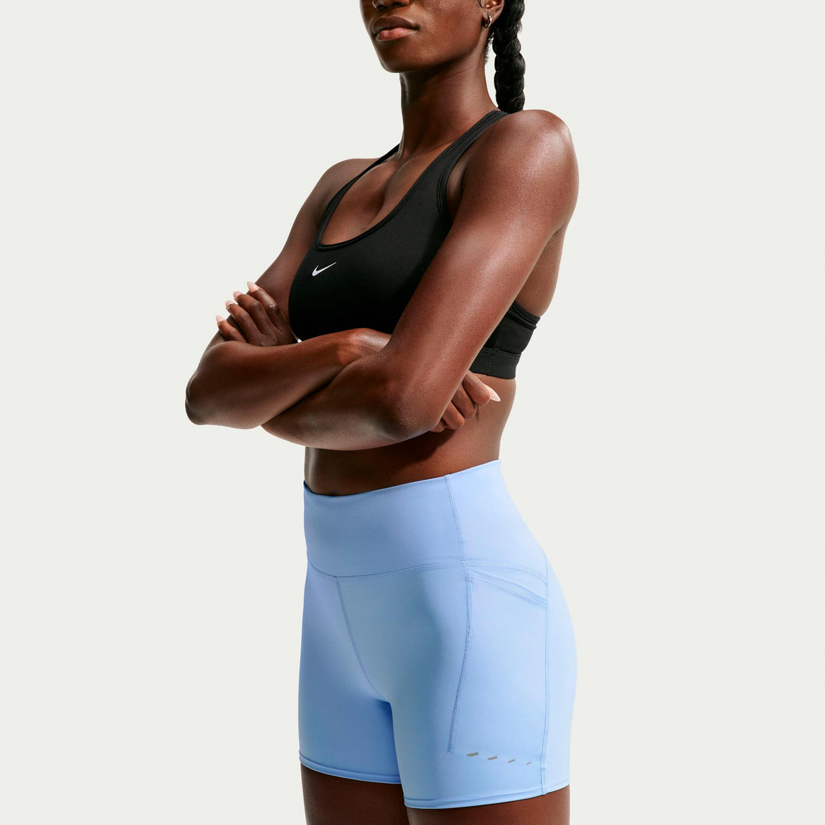Nike Swift   Collant de course Femmes - bleu, argent