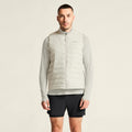 SubZ Gilets de course Hommes - crème