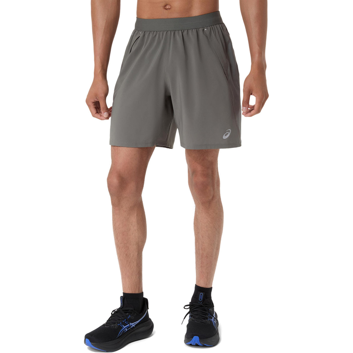 ASICS Road 7In  Short de running Hommes - gris