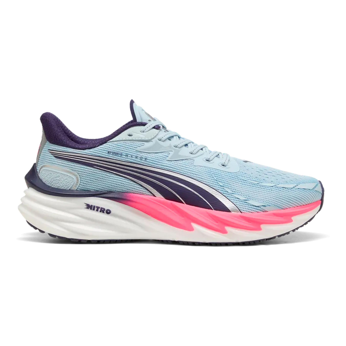Puma Velocity Nitro 4 HYROX Chaussure de running sans stabilisateurs Hommes - bleu, rose