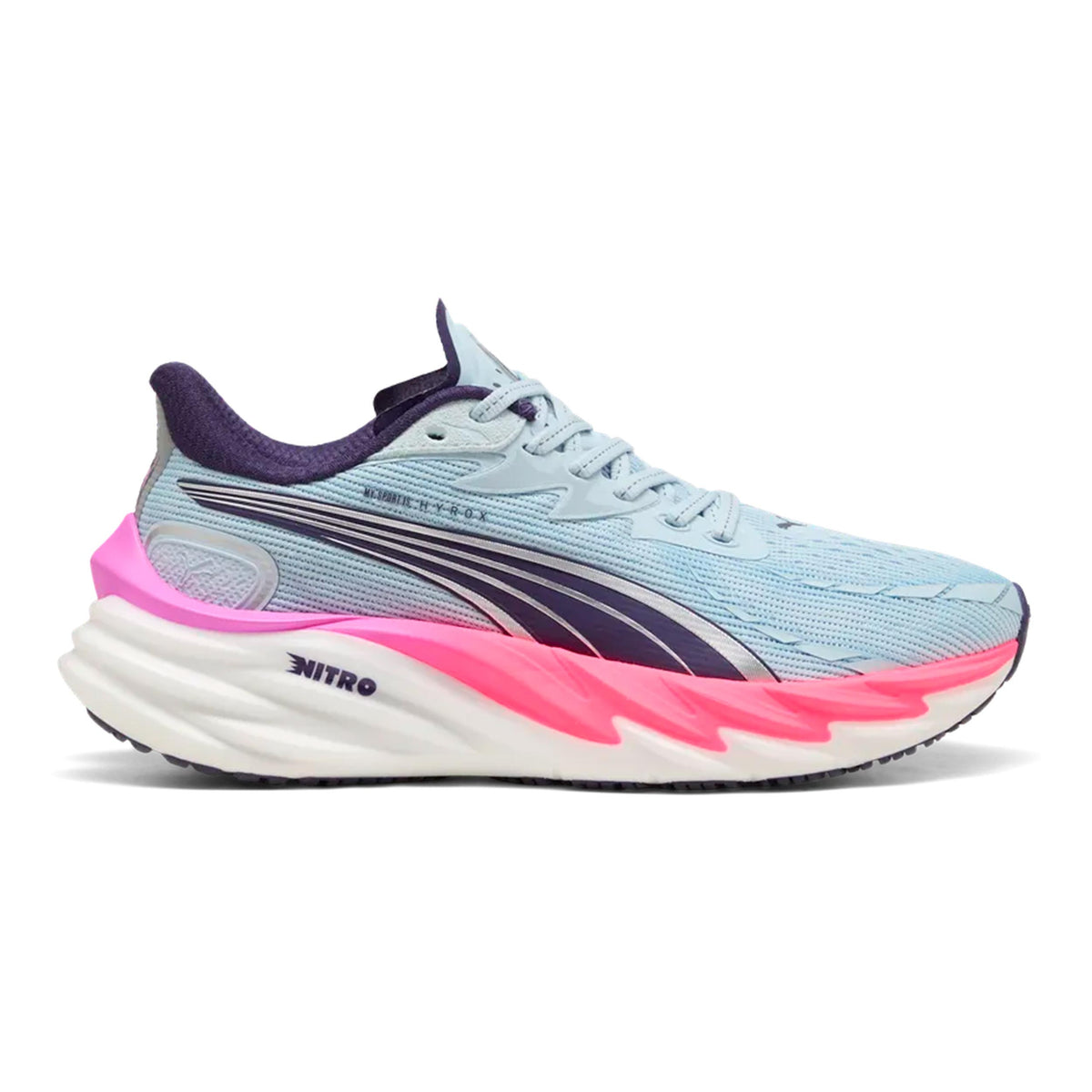Puma Velocity Nitro 4 HYROX Chaussure de running sans stabilisateurs Femmes - bleu, rose