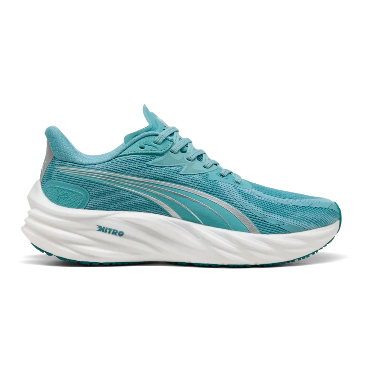 Puma Velocity Nitro 4 Chaussure de running sans stabilisateurs Hommes-bleu foncé, vert