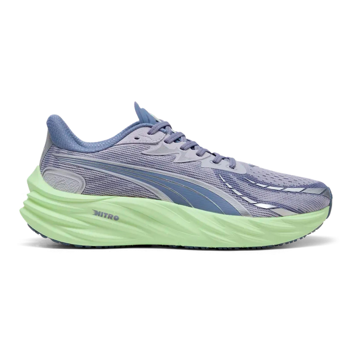 Puma Velocity Nitro 4 Chaussure de running sans stabilisateurs Hommes-gris, vert