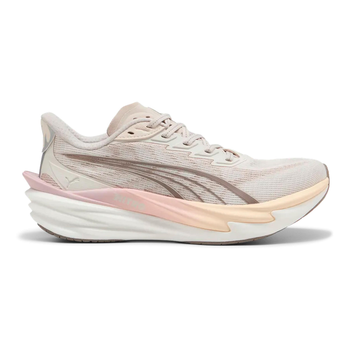 Puma Deviate Nitro 4 Chaussure de running sans stabilisateurs Femmes - crème, rosé