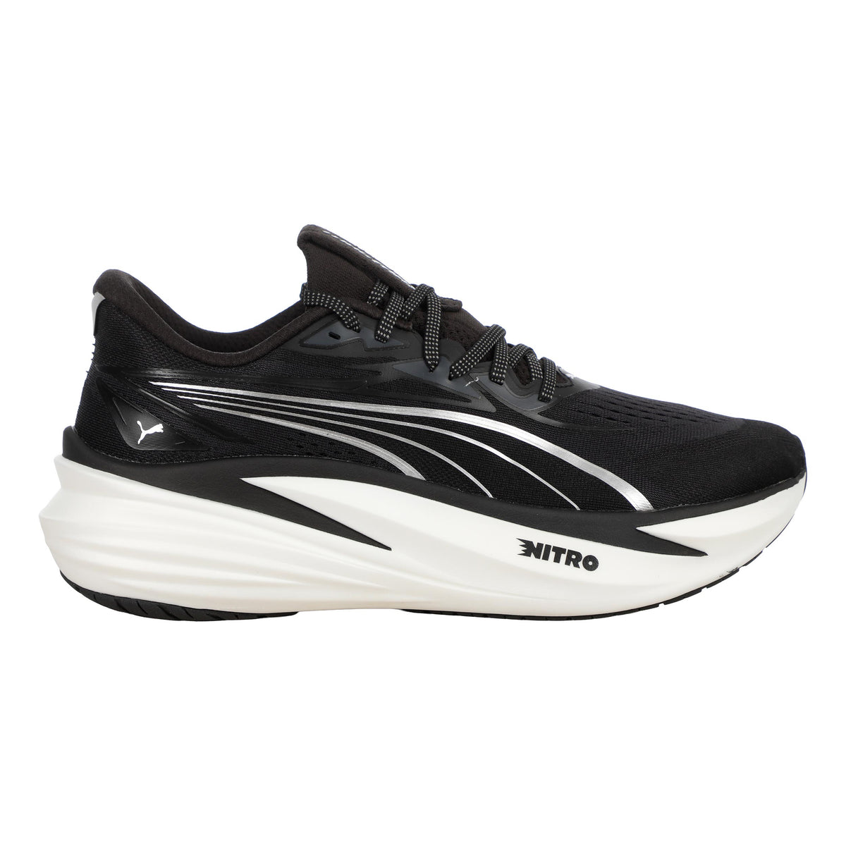 Puma MagMax Nitro 2 Chaussure de running sans stabilisateurs Hommes-noir, blanc