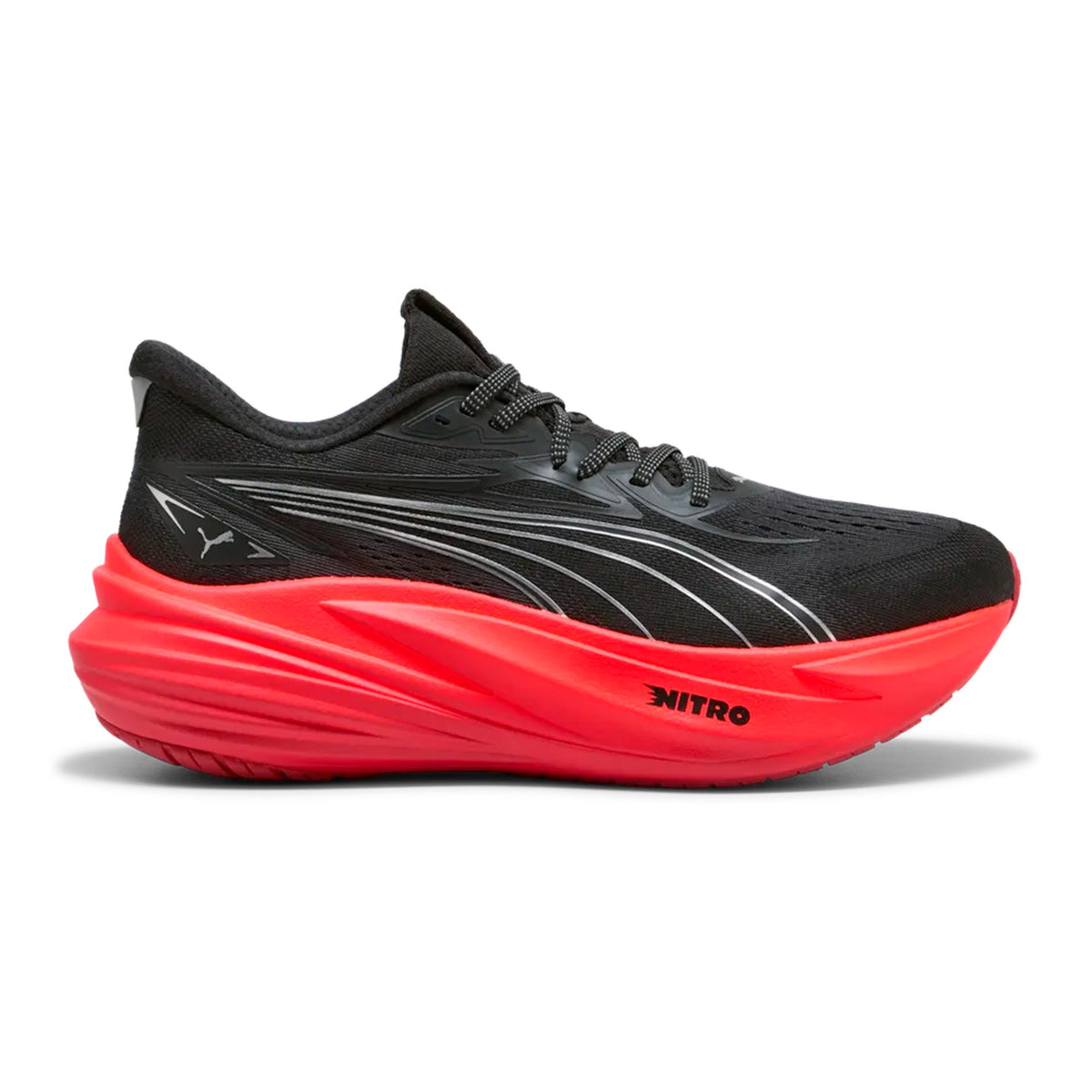 Puma MagMax Nitro 2 Chaussure de running sans stabilisateurs Hommes - noir, rouge