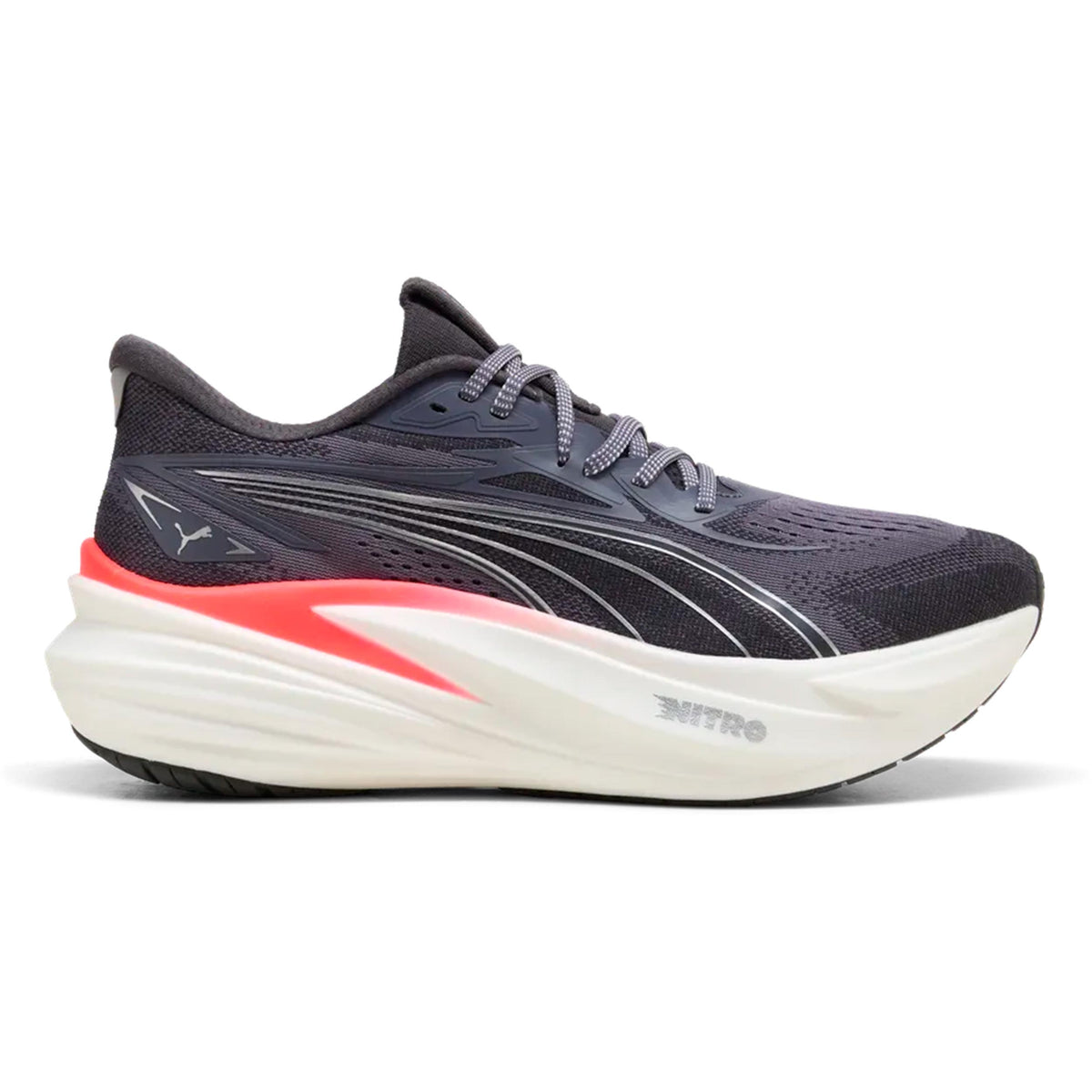 Puma MagMax Nitro 2 Chaussure de running sans stabilisateurs Hommes - bleu gris, rouge