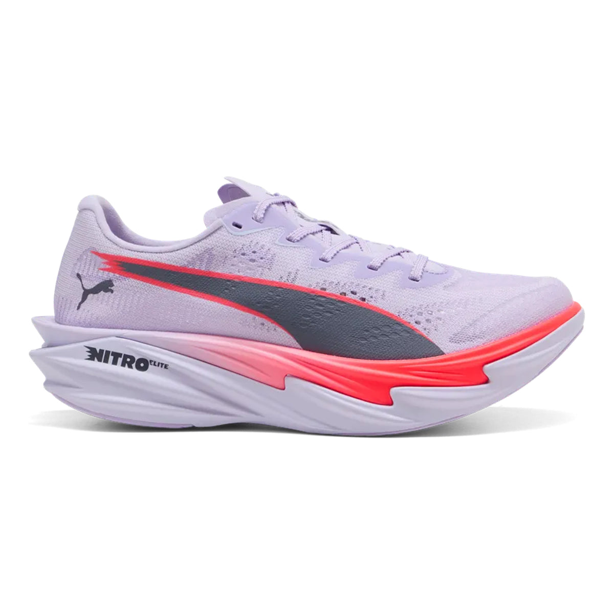 Puma Deviate Nitro Elite 4 Chaussure de compétition Hommes - lilas, corail