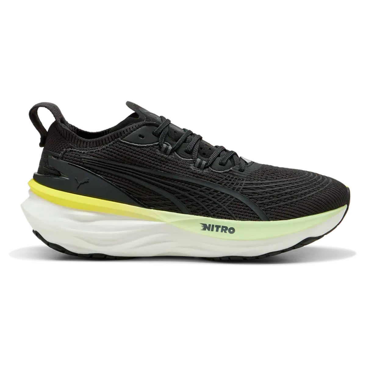 Puma ForeverRun Nitro 2 Chaussure de running avec stabilisateurs Hommes-noir, vert