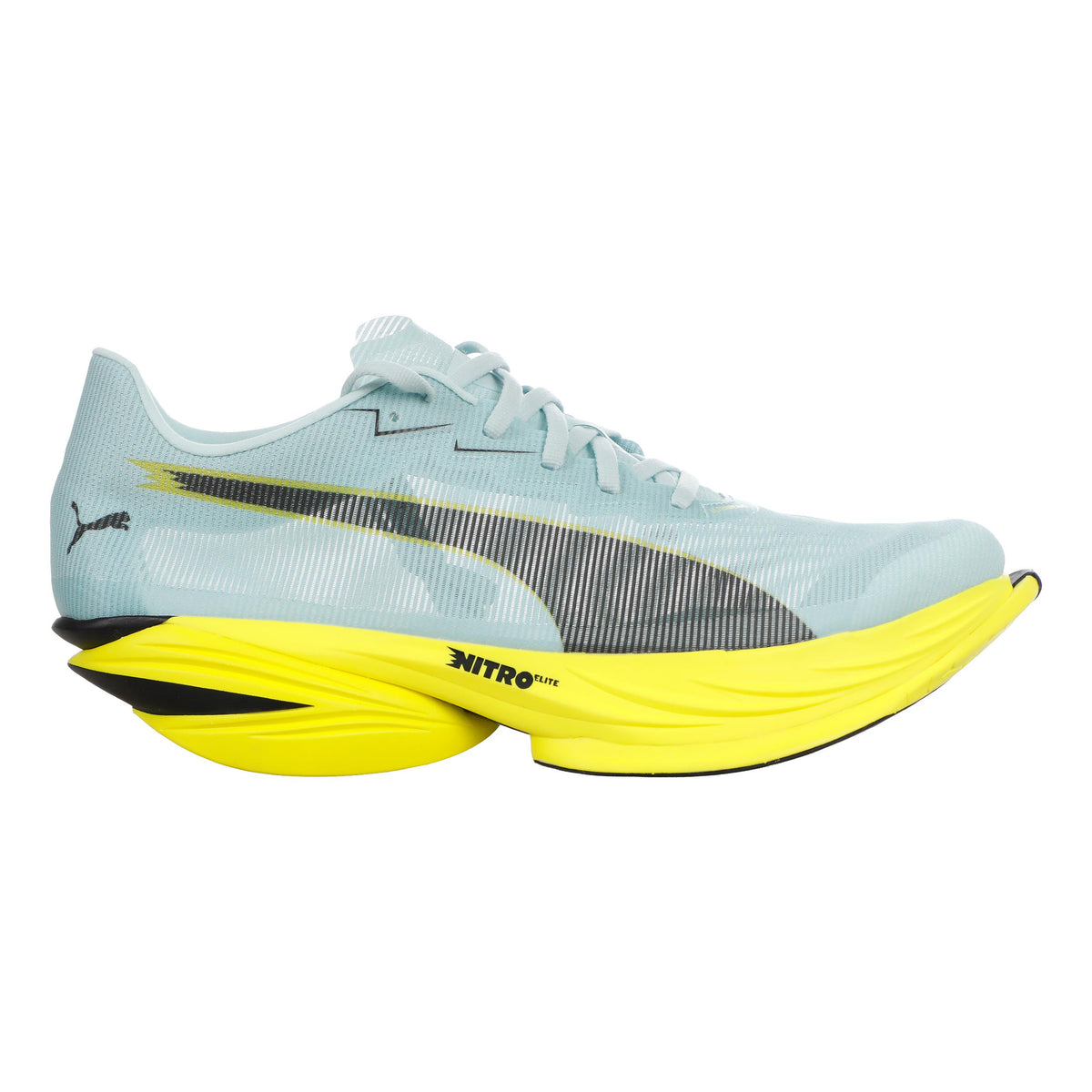 Puma FAST-R Nitro Elite 3 Chaussure de compétition Femmes-bleu clair, jaune