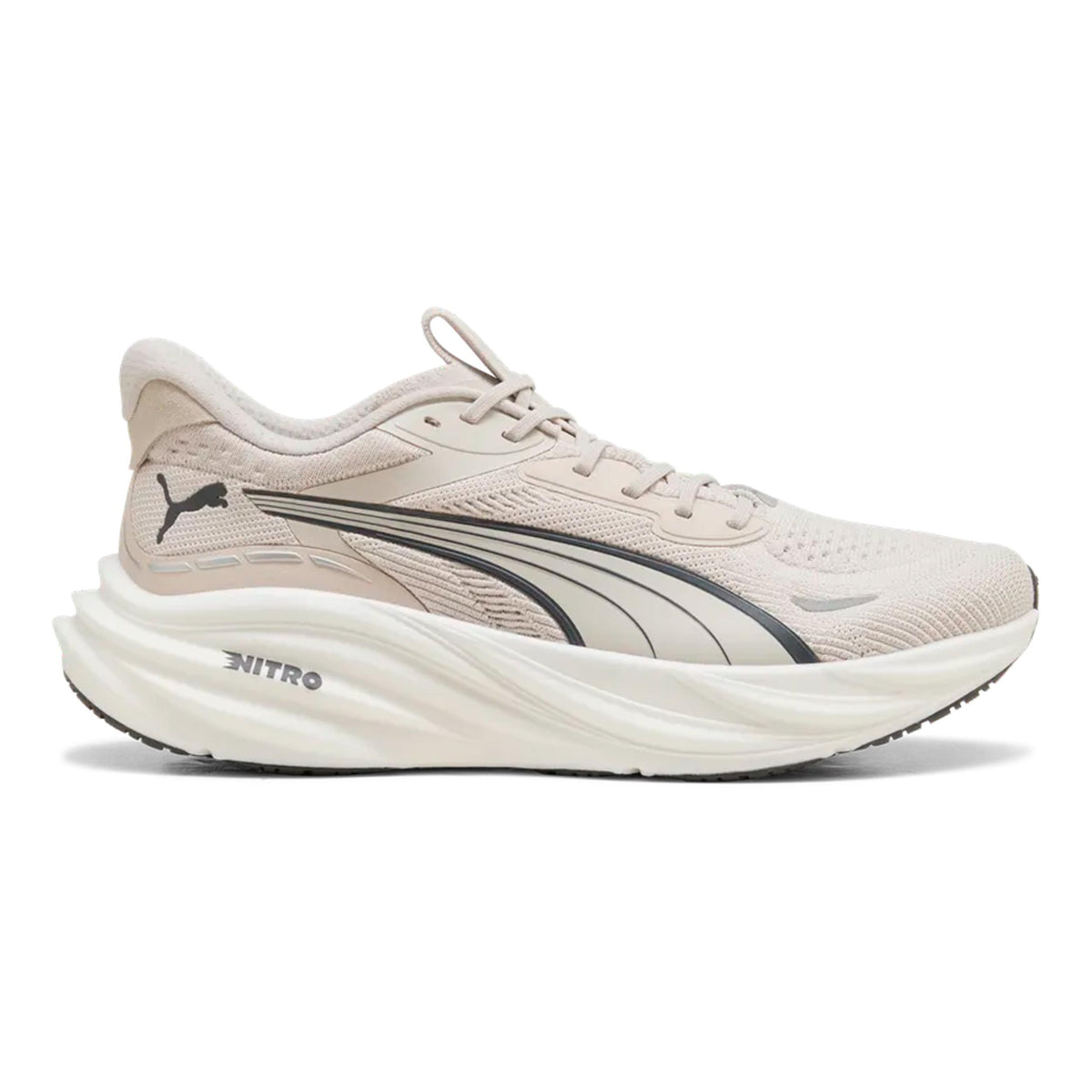 Puma Magnify Nitro 3 Chaussure de running sans stabilisateurs Hommes - beige, noir
