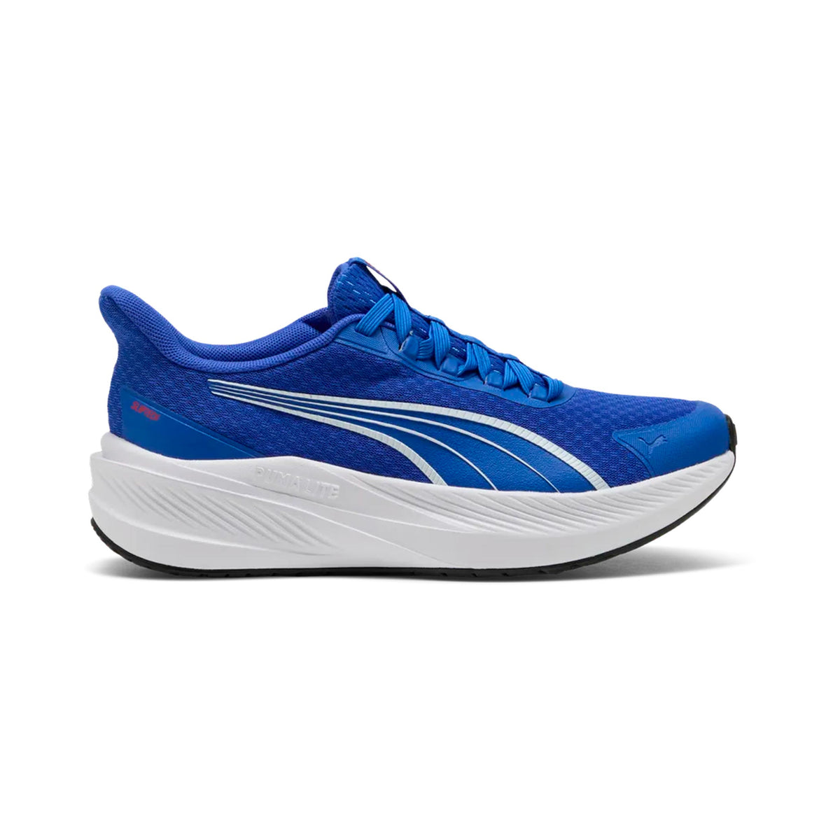 Puma Dasher Lite Jr Chaussure de running sans stabilisateurs Enfants-bleu, rouge