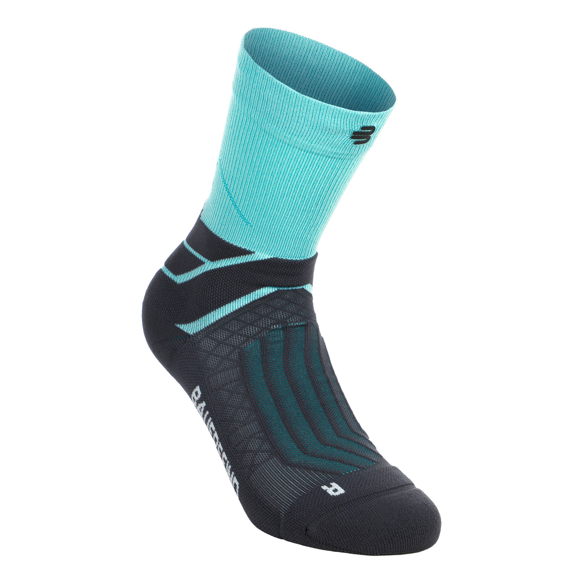 Bauerfeind Run Performance Mid Cut  Chaussettes de running Hommes-mint