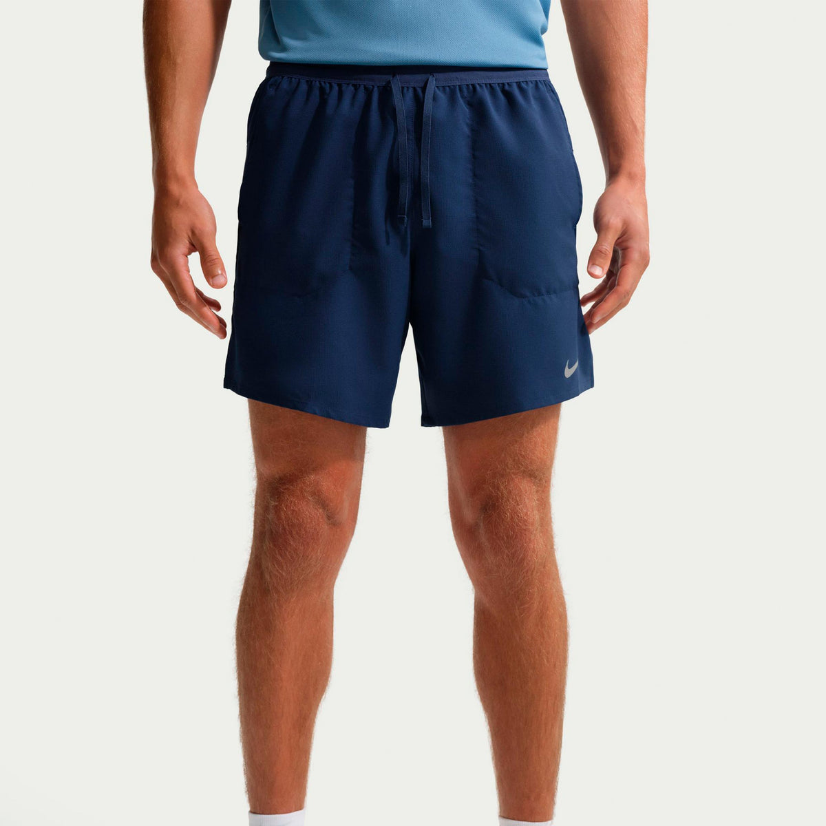 Nike Stride 7in  Short de running Hommes - bleu foncé, argent