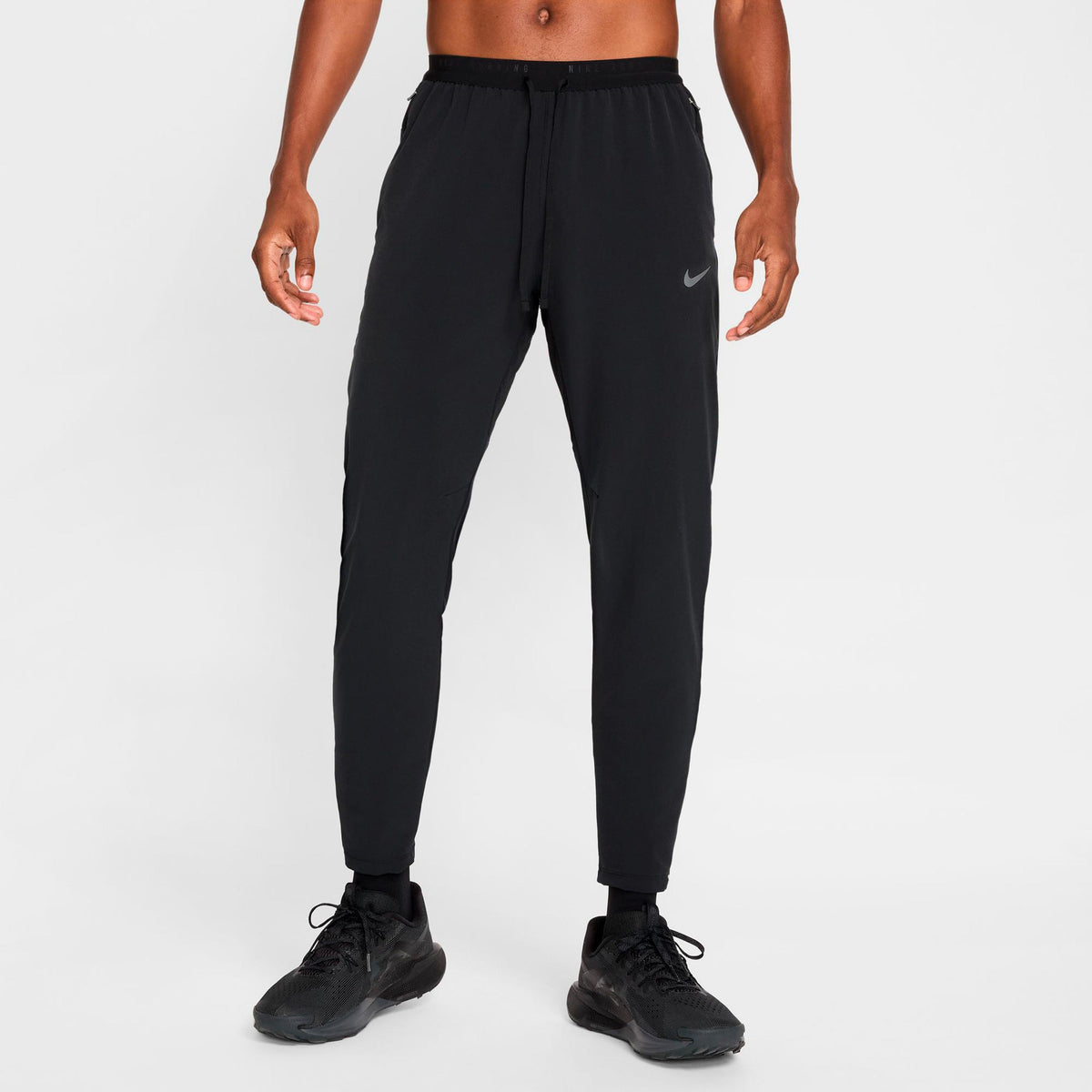 Nike Stride Collant de running Hommes - noir, argent