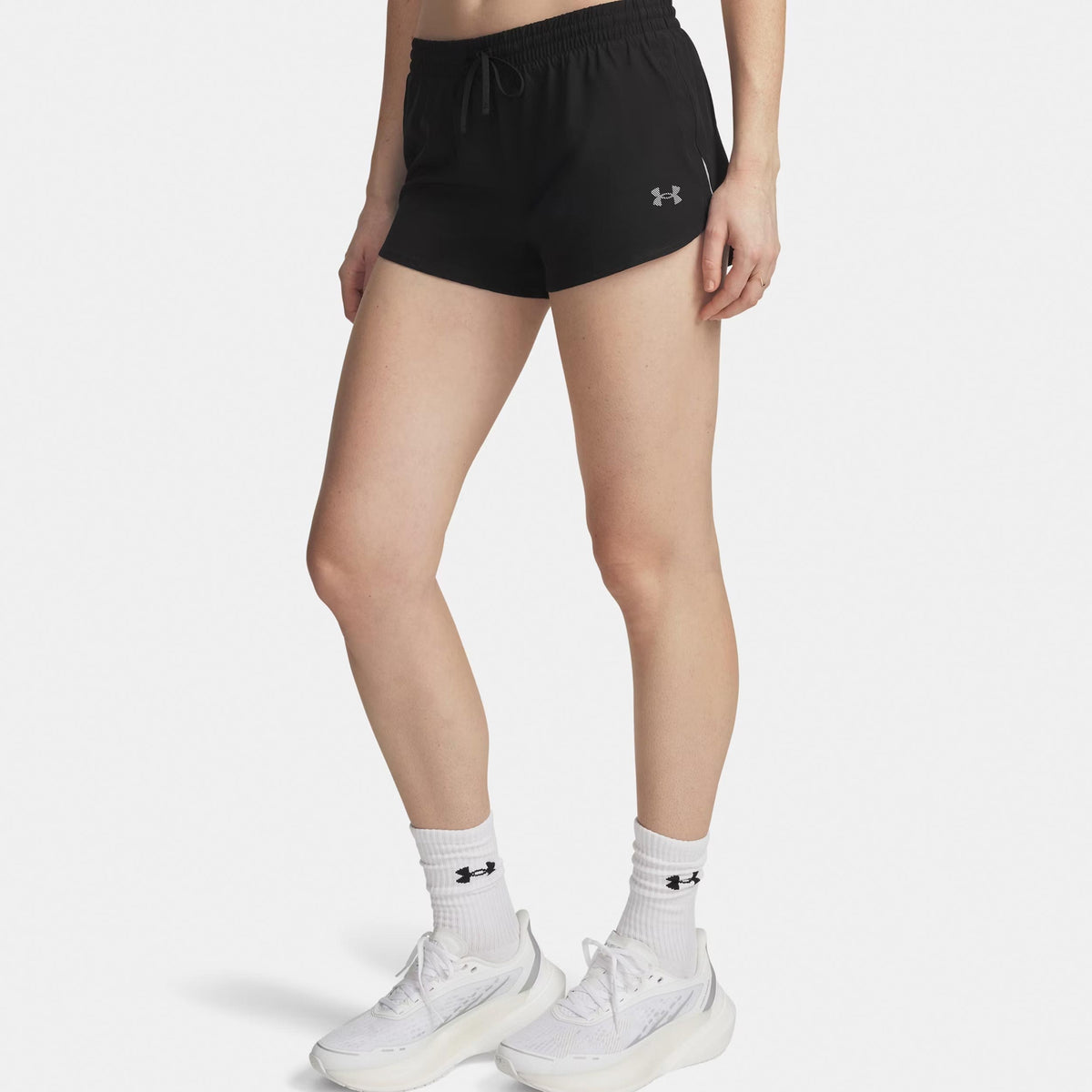 Under Armour Velociti Pro 3in  Short de running Femmes - noir, argent