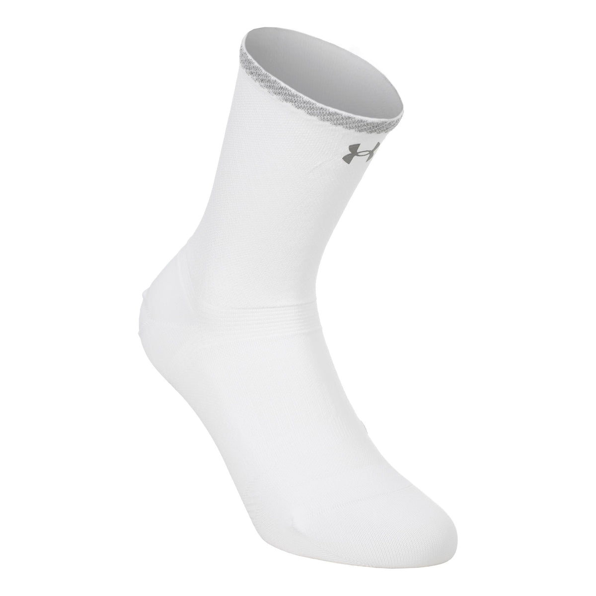 Under Armour Velociti Lite Crew  Chaussettes de running Unisex-blanc, blanc
